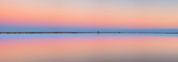 Fotografía panorámica del Mar Menor