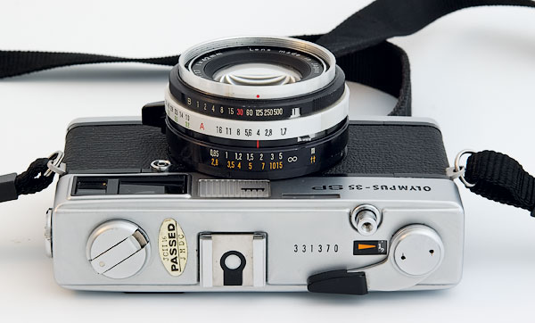 Olympus 35 SP rangefinder camera