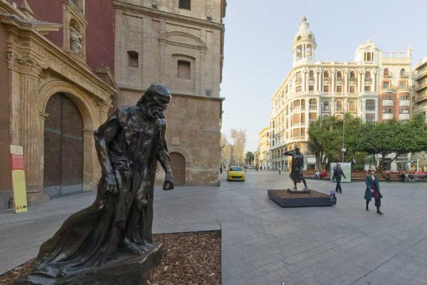 Esculturas de Rodin en Murcia