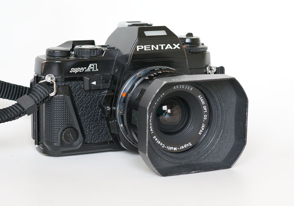 Pentax Super A con SMC Takumar 35mm