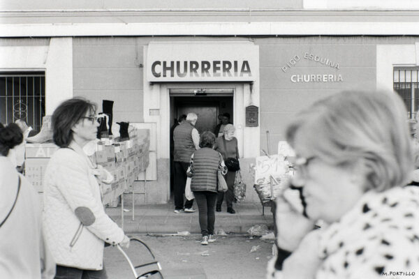 Mercado callejero en Murcia