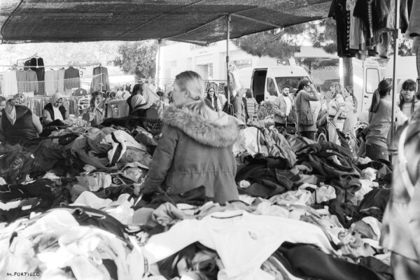 Mercado callejero en Murcia