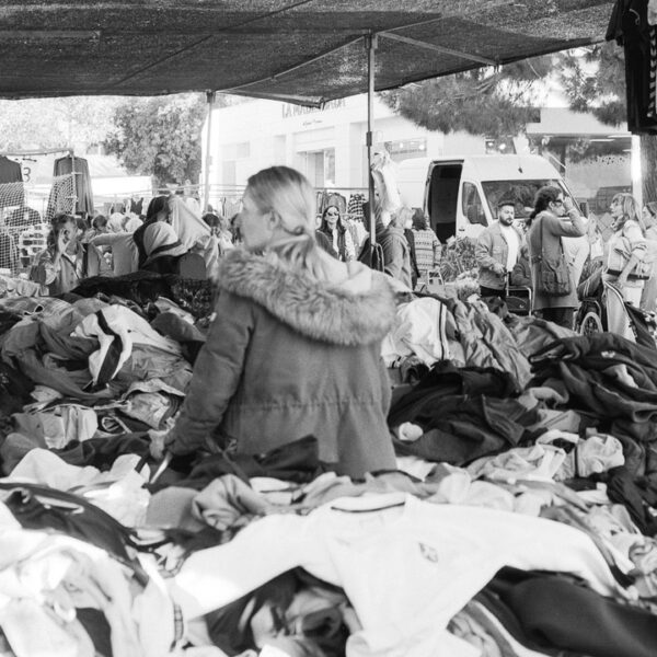 Mercado callejero en Murcia