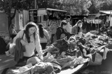 Mercado callejero en Murcia