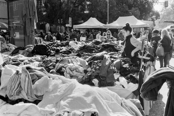 Mercado callejero en Murcia